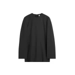 Toteme Tailored dinner blouse charcoal in Charcoal melange