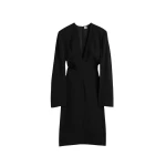 Toteme Tailored slouch dress in Black