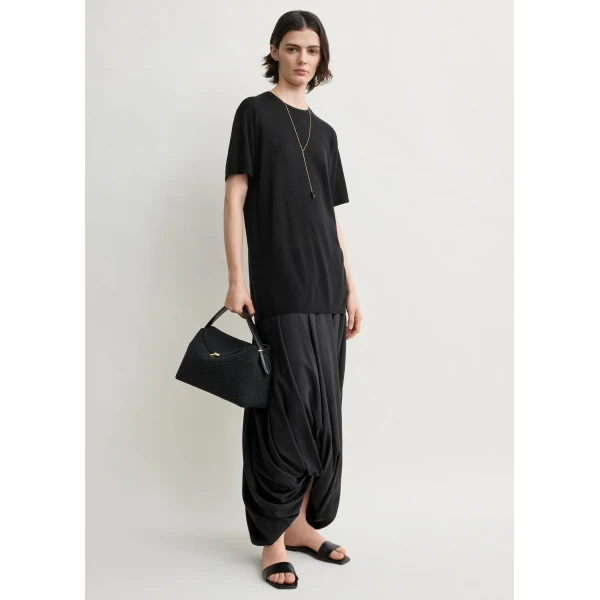 Toteme Tee knit in Black, view 2