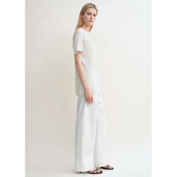 Toteme Tee knit in White, view 4