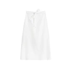 Toteme Tie-waist skirt in White