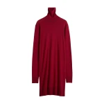 Toteme Turtleneck dress in Red
