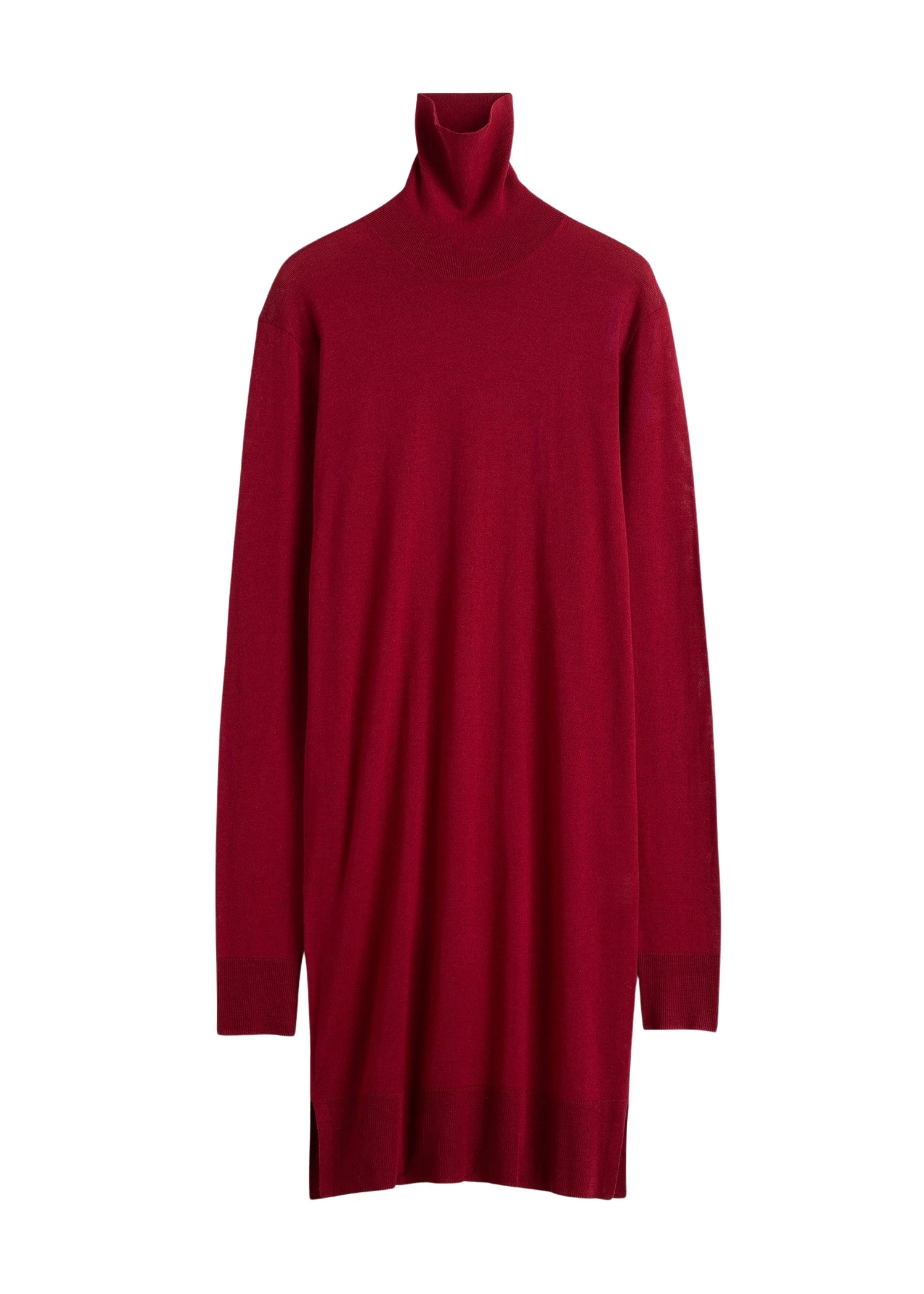 Toteme Turtleneck dress in Red