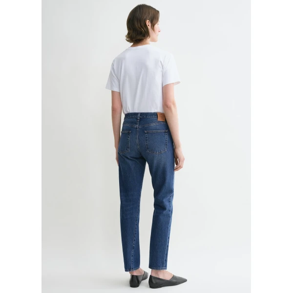 Toteme Twisted seam denim in Washed blue, view 4