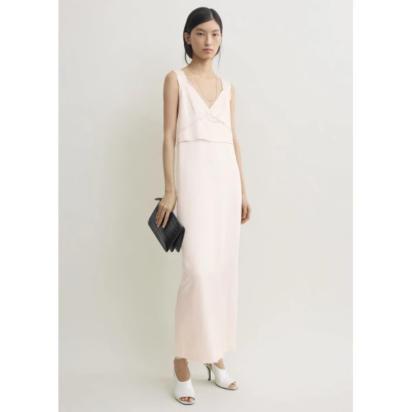 Toteme V-neck slip dress in Bloom, view 2
