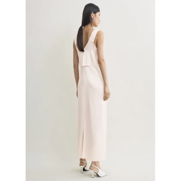 Toteme V-neck slip dress in Bloom, view 4