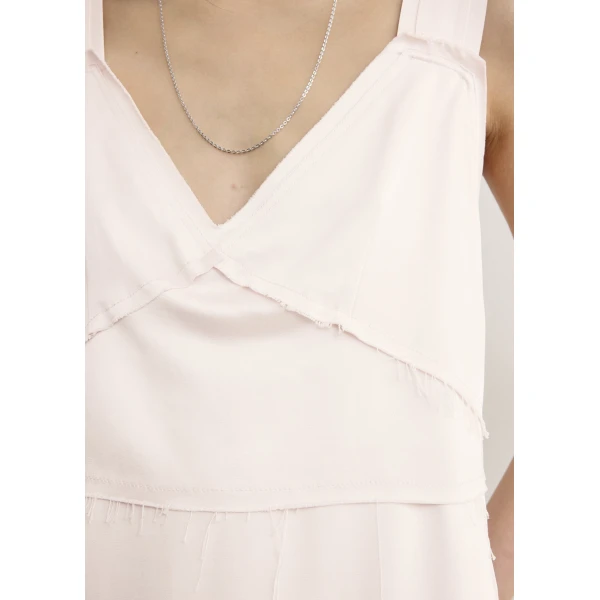 Toteme V-neck slip dress in Bloom, view 6