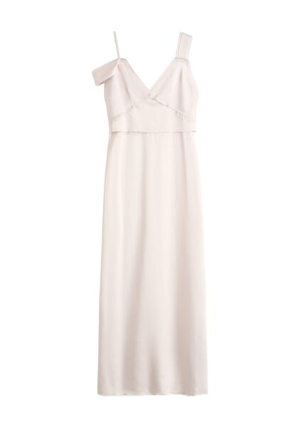 Totême V-neck slip dress in Bloom - Dresses - Scandinavian Minimalist Luxury at Luxury Shoes 