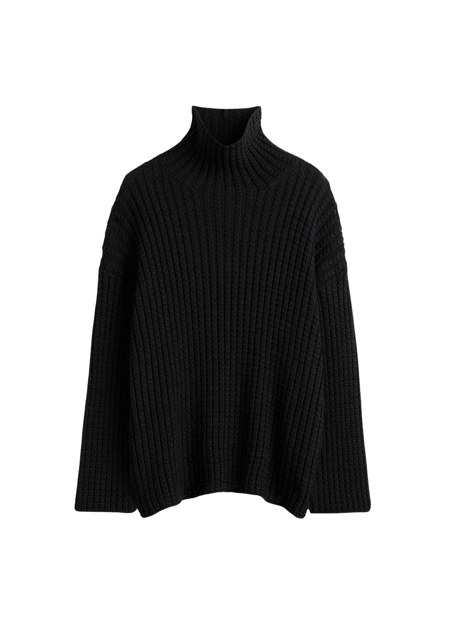 Toteme Whipstitch knit in Black