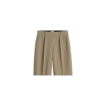 Toteme Wide fluid shorts in Taupe