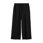 Toteme Wide summer trousers in Black