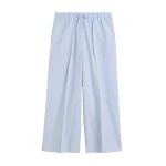 Toteme Wide summer trousers in Sky