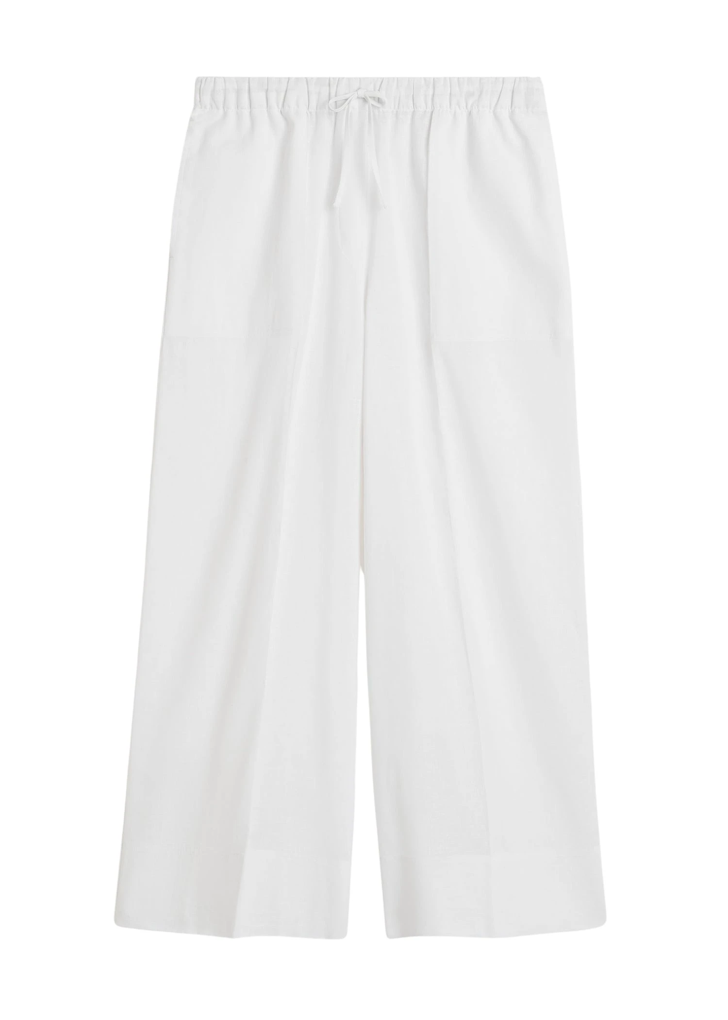 Toteme Wide summer trousers in White