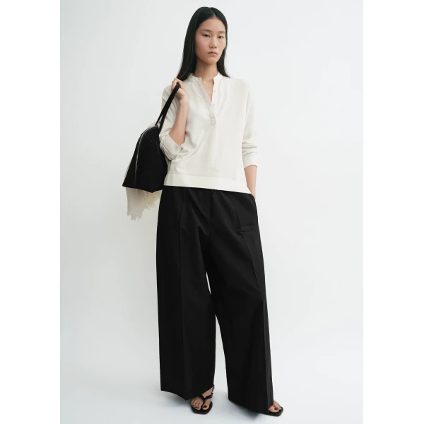 Toteme Wool silk knit in Off-white, view 2