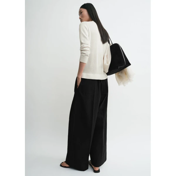 Toteme Wool silk knit in Off-white, view 4