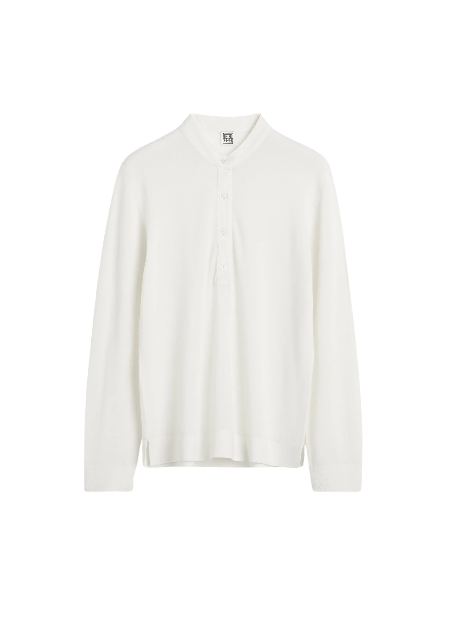 Toteme Wool silk knit in Off-white
