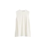 Toteme Woven stripe top in Meringue