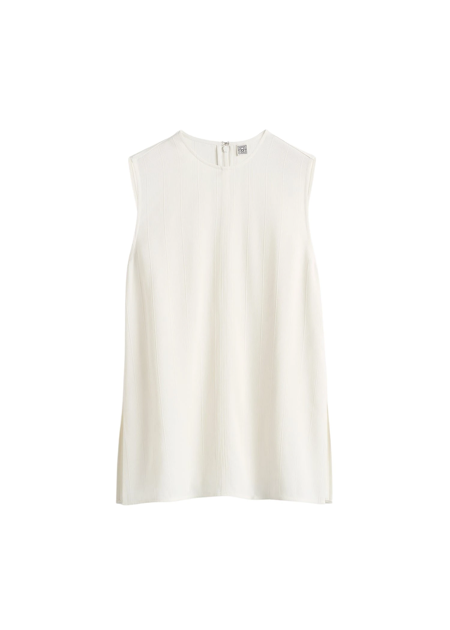 Toteme Woven stripe top in Meringue