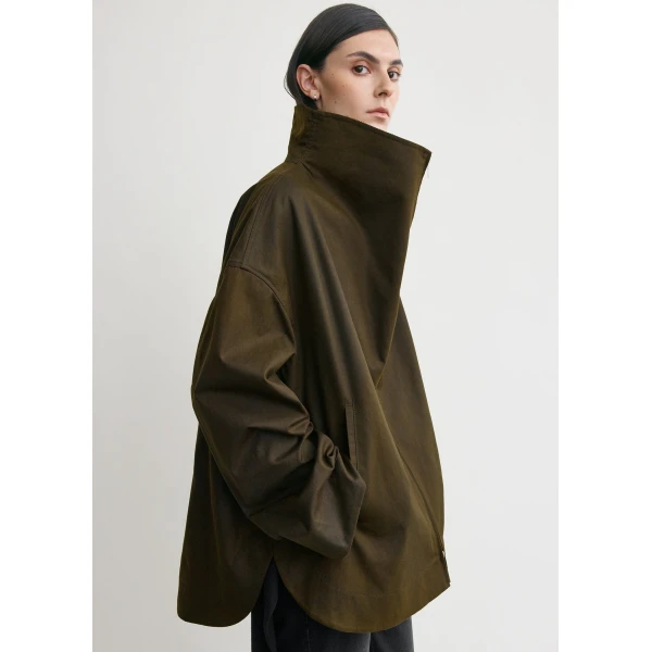 Toteme Zipped country jacket in Bark, view 5