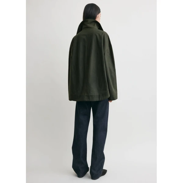 Toteme Zipped country jacket in Forest, view 5