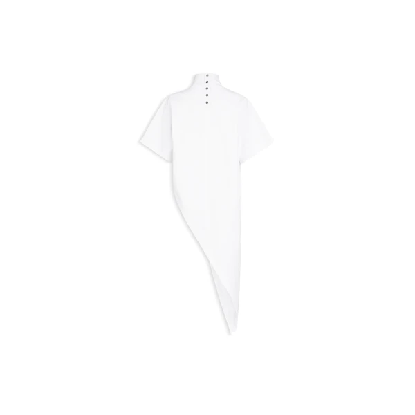 Alaia Triangle Cotton Jersey T Shirt, view 5