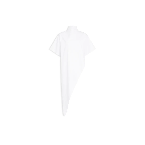 Alaia Triangle Cotton Jersey T Shirt