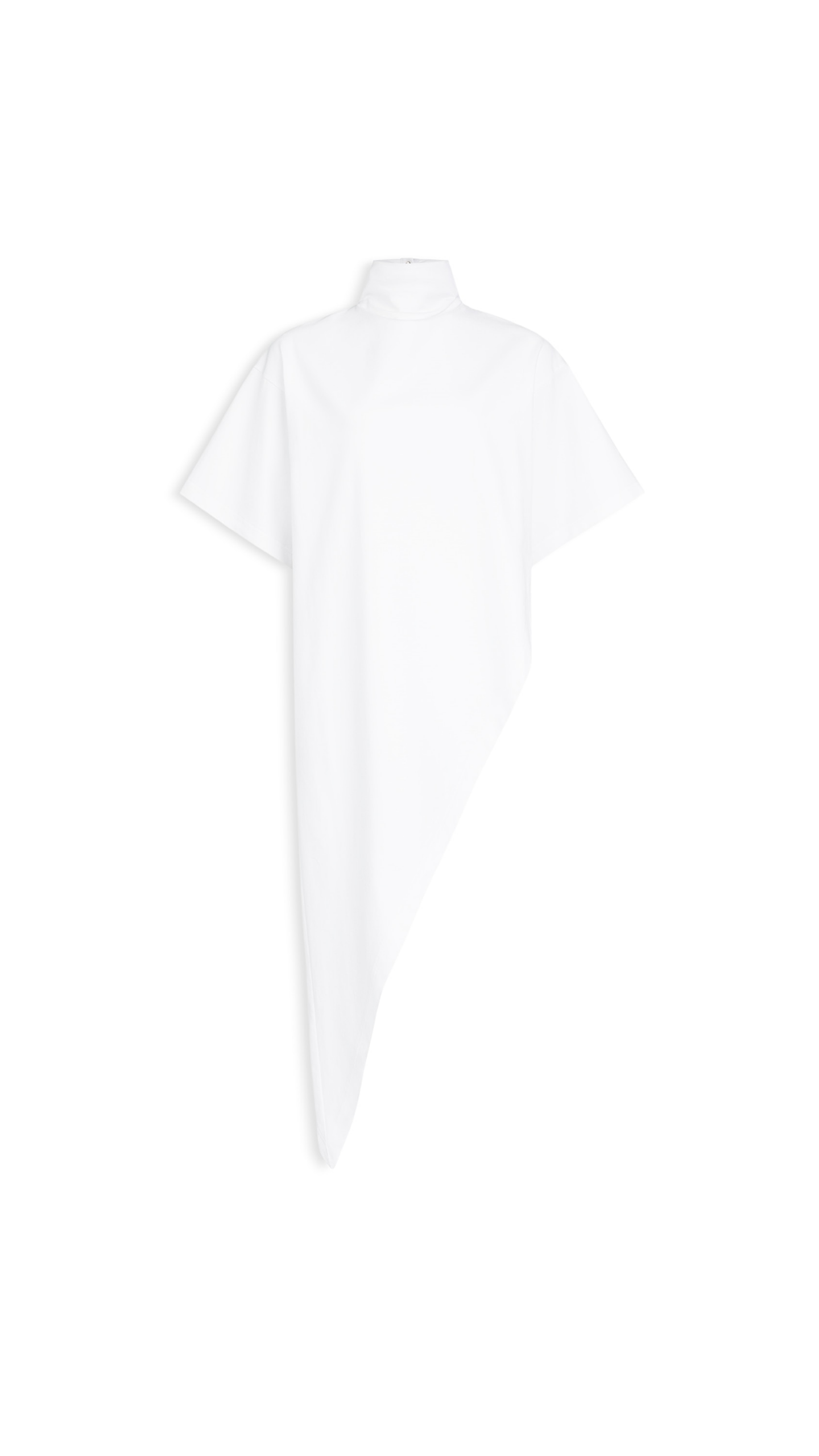 Alaia Triangle Cotton Jersey T Shirt