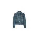 Alaïa Trucker Denim Jacket - ALAÏA Jackets - Laser Cut Luxury - Shop at Luxury Shoes 