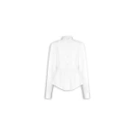 Alaia Tuxedo Cotton Poplin Shirt