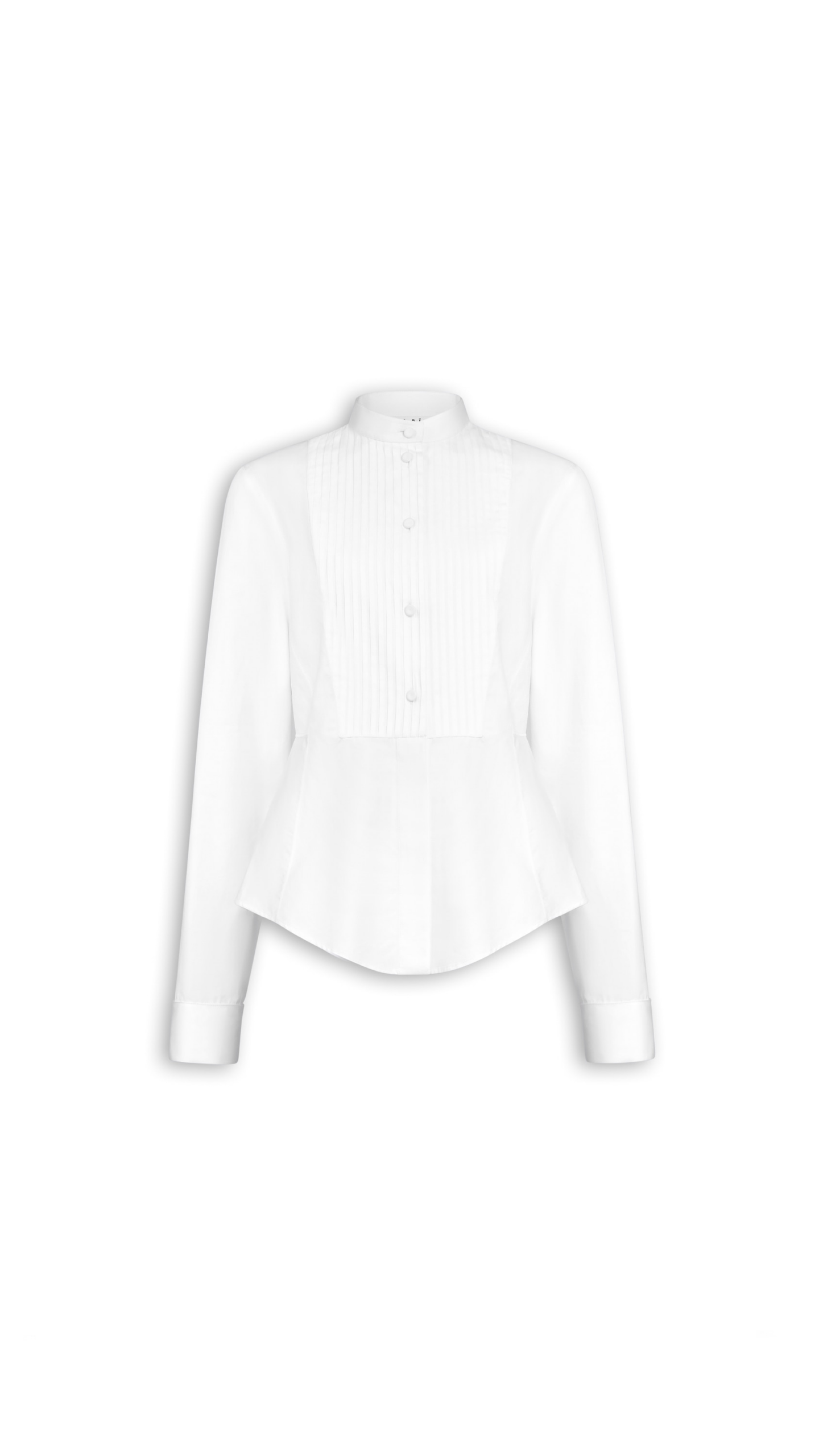 Alaia Tuxedo Cotton Poplin Shirt