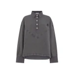 The Attico Vintage grey sweatshirt Knit