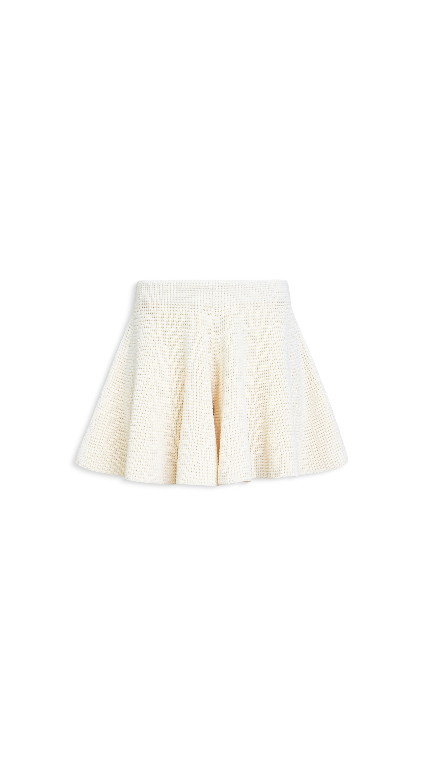Alaïa Waffle Godets Shorts - ALAÏA Shorts - Laser Cut Luxury - Shop at Luxury Shoes Alaia Waffle Godets Shorts