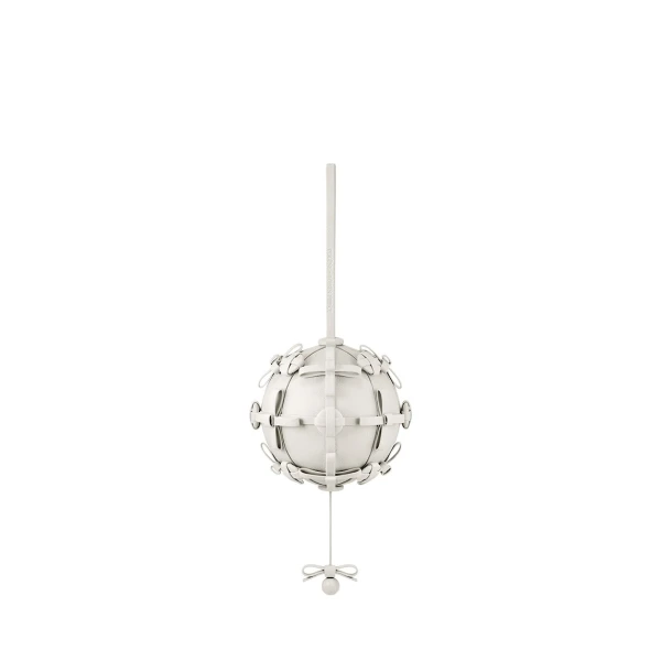Polene Button Bow Sphere in Porcelain Bag
