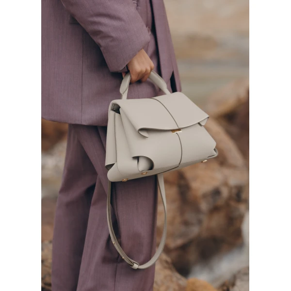 Polene Mokki in Chalk Bag, view 6