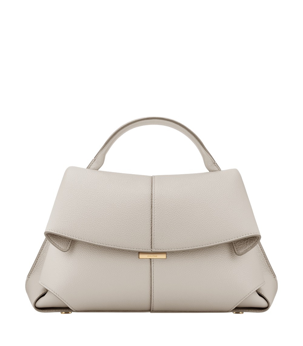 Polène Mokki in Chalk Mokki in Chalk - Shoulder & Crossbody Bags - Parisian Luxury Leather Bag at Luxury Shoes 
