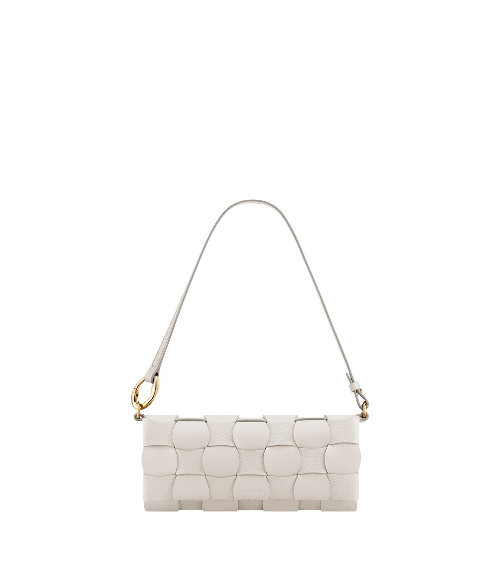 Polène Neiti in Chalk Neiti in Chalk - Shoulder & Crossbody Bags - Parisian Luxury Leather Bag at Luxury Shoes 