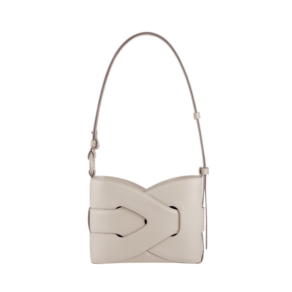 Polène Nodde in Chalk Nodde in Chalk - Shoulder & Crossbody Bags - Parisian Luxury Leather Bag at Luxury Shoes 