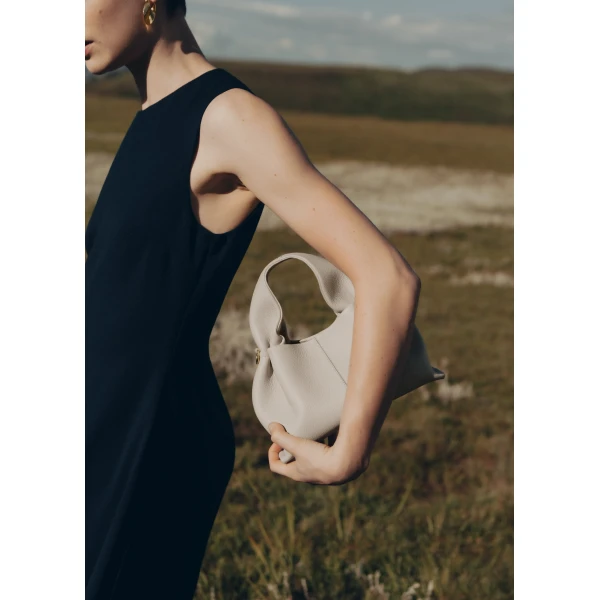 Polene Numéro Neuf Mini in Chalk Bag, view 3