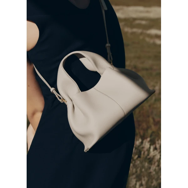 Polene Numéro Neuf Mini in Chalk Bag, view 4
