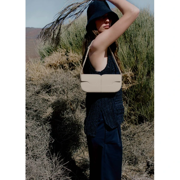 Polene Osmo in Chalk Bag, view 2
