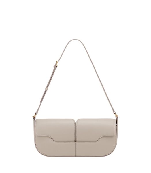 Polène Osmo in Chalk Osmo in Chalk - Shoulder & Crossbody Bags - Parisian Luxury Leather Bag at Luxury Shoes 
