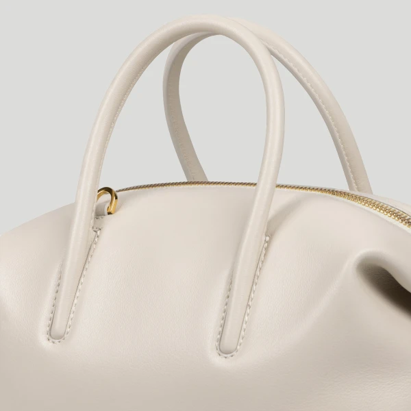 Demellier The Small Stockholm in Chalk Tote Bag, view 4