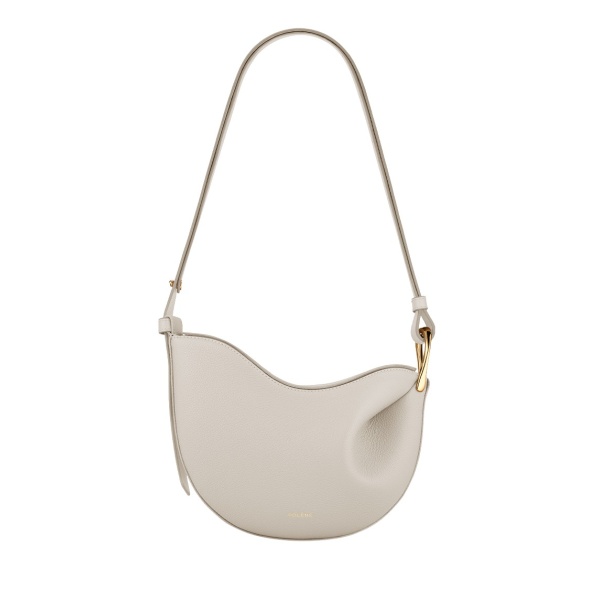Polène Tonca in Chalk Tonca in Chalk - Shoulder & Crossbody Bags - Parisian Luxury Leather Bag at Luxury Shoes 