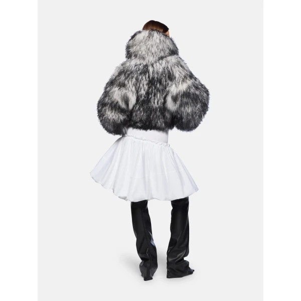 The Attico White and black bomber Jacket, view 3
