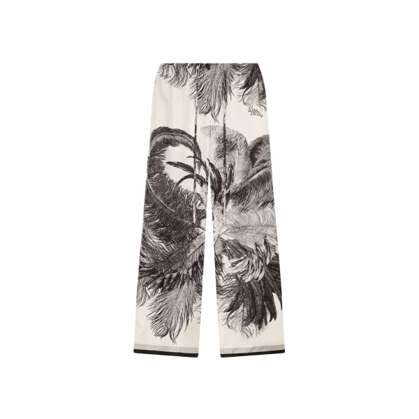 The Attico White and black long pant