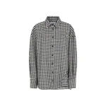 The Attico White and black overshirt Jacket