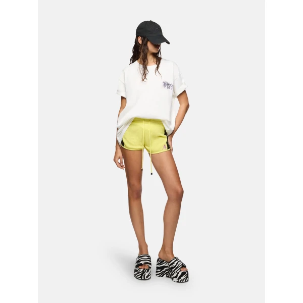 The Attico White and multicolor t-shirt Top, view 2