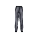 The Attico White and navy blue pants