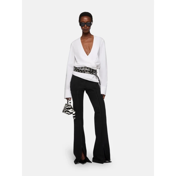 The Attico White blouse, view 2