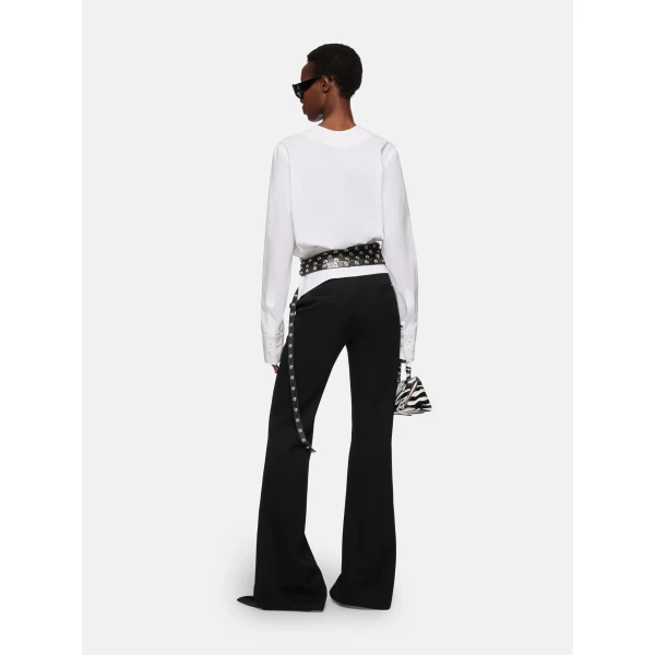 The Attico White blouse, view 3